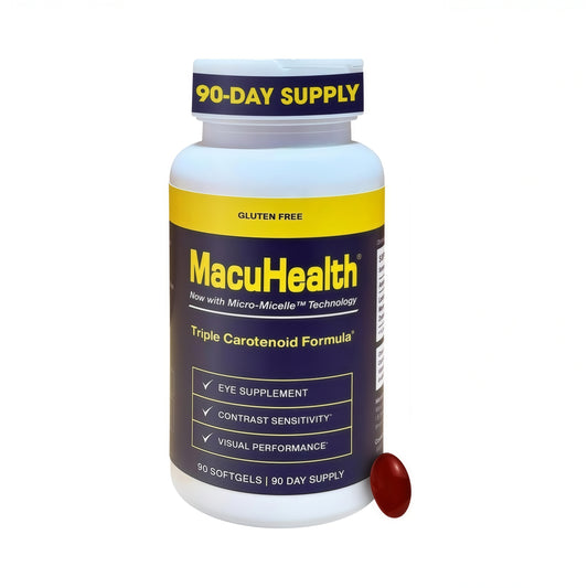 Macuhealth Triple Carotenoid Formula Adult Eye Vitamin Supplement